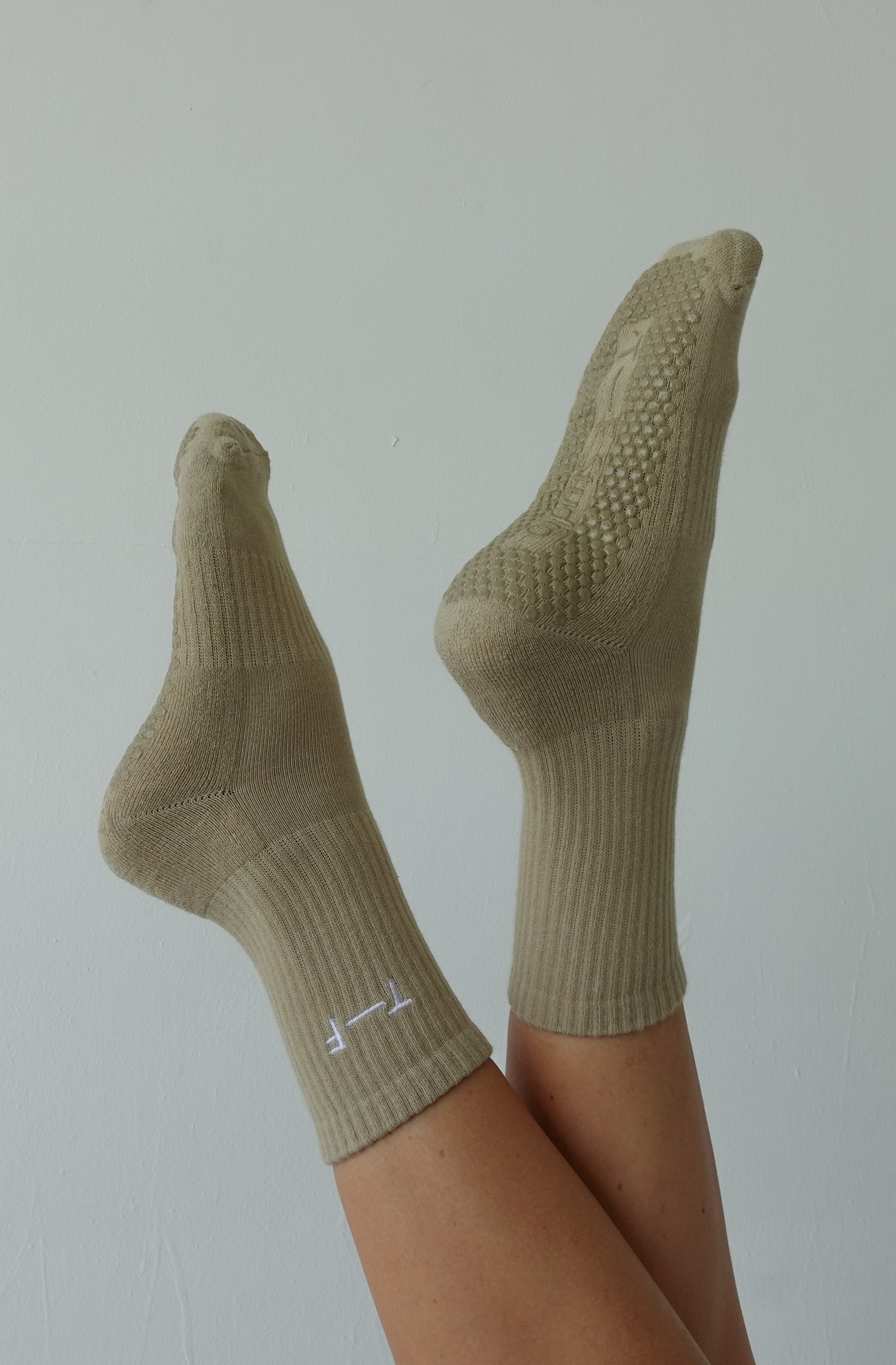 Peanut Pilates Grip Socks