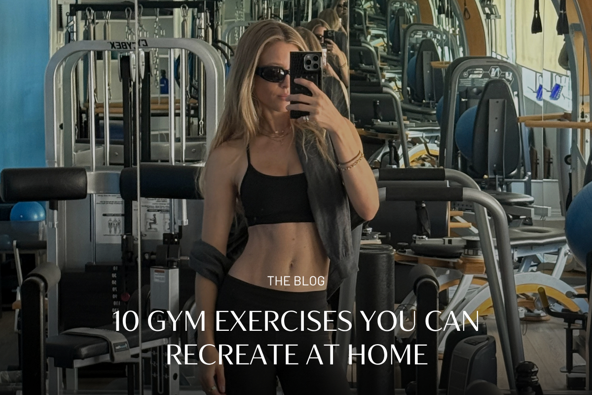 10 Gym Exercises You Can Recreate at Home