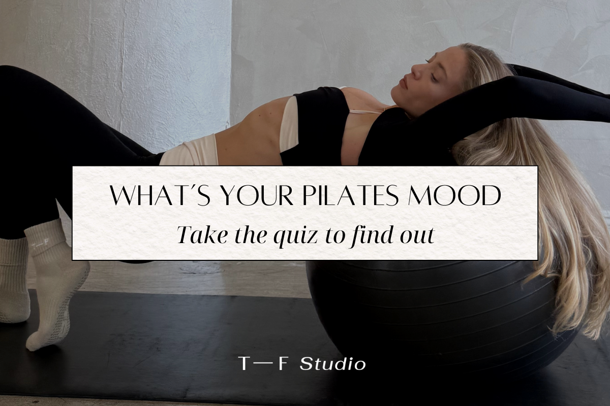 What’s your Pilates workout mood? Take the quiz to find out.