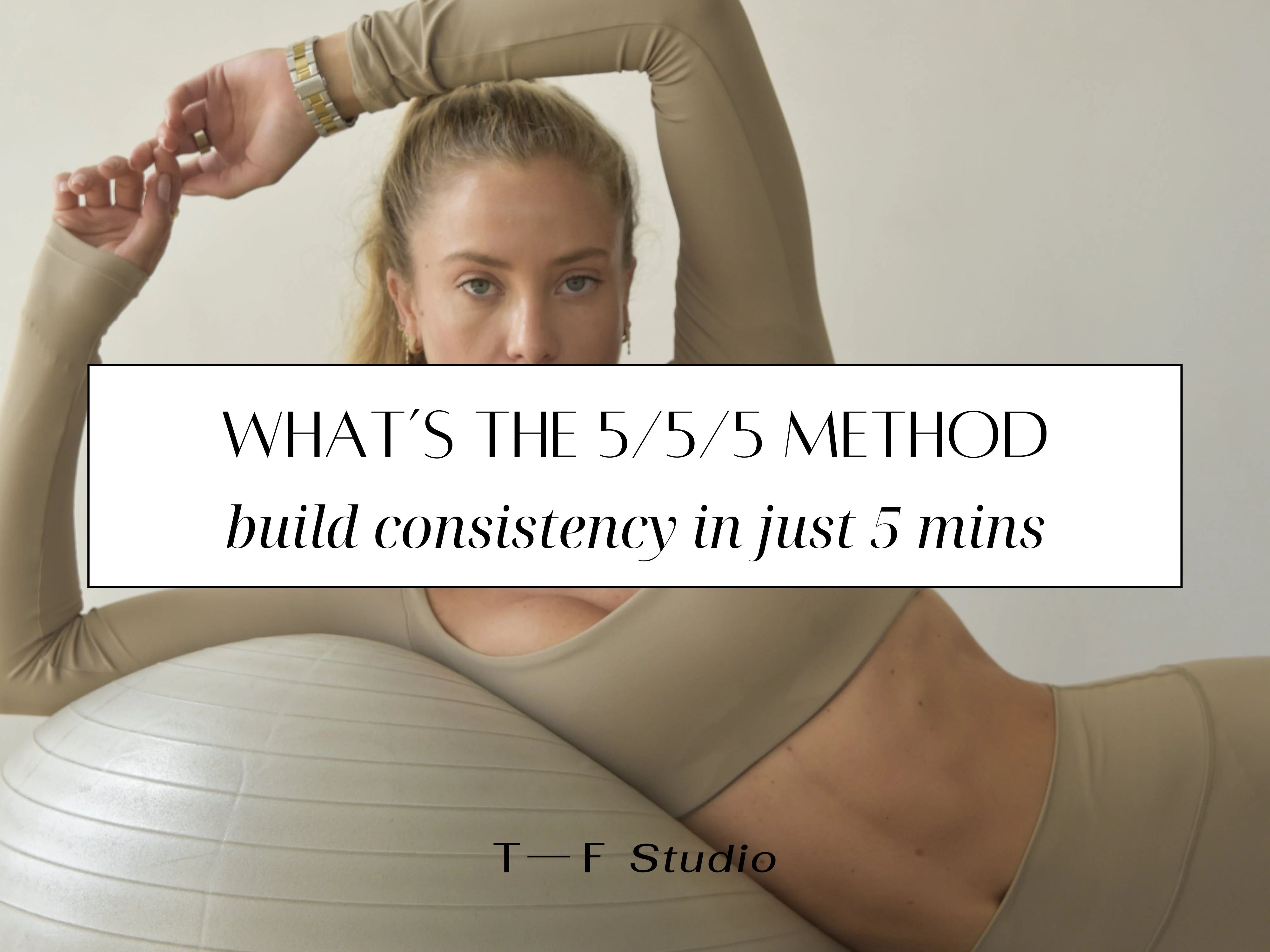 545 Method Defition What's the 5/5/5 Method?
