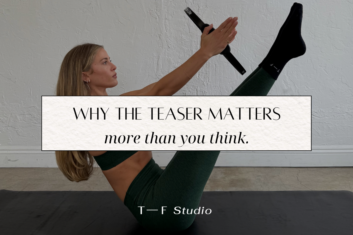 Why the Teaser Is One of the Most Important Pilates Moves You Can Ever Learn