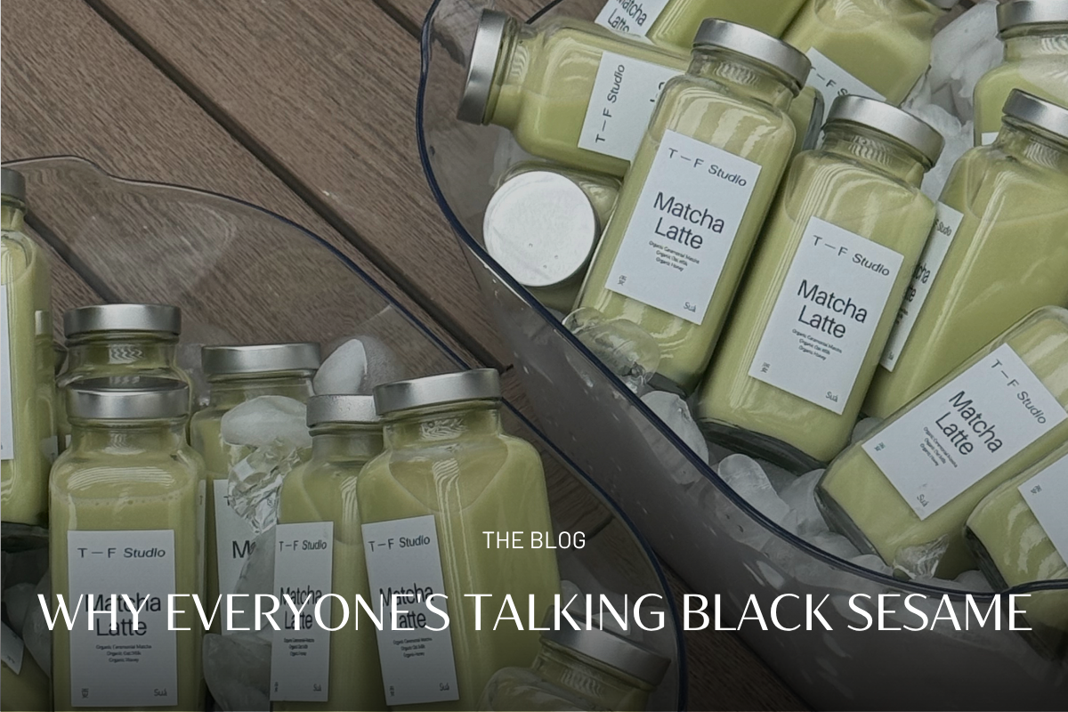 Is Black Sesame the Next Matcha?